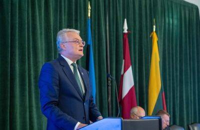 Президент Литвы потенциал роста сотрудничества Литвы и США - огромен