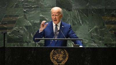 Президент США выступает перед Генассамблеей ООН
