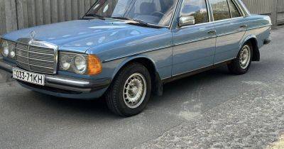 Неприметная капсула времени: в Киеве нашли 40-летний Mercedes с небольшим пробегом (фото)