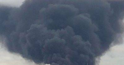 Пожар в Сочи – возле аэропорта взрыв и пожар – видео