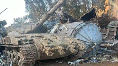 На севере Израиля угнали танк с полигона