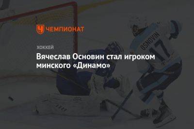 Вячеслав Основин стал игроком минского «Динамо»