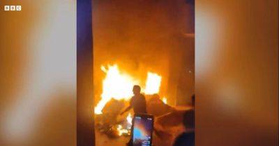 Наводнение в Ливии: жители подожгли дом мэра Дерны в знак протеста (видео) - focus.ua - Украина - Ливия - Гаити