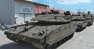 Израильская армия получила первую партию танков нового поколения Merkava 4 Barak