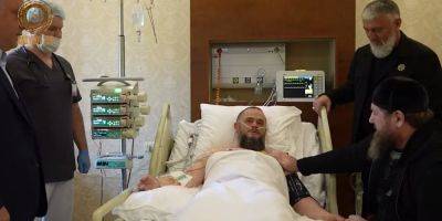 Кадыров показал видео из больницы в Москве — утверждает, что навещал дядю