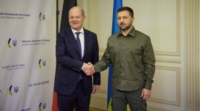 Зеленский обсудил с Шольцом усиление ПВО в Украине