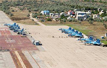 СБУ и ВМС нанесли масштабный удар по российской авиабазе «Саки» в Крыму