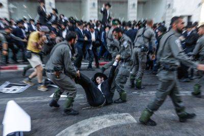 В МАХАШ подана жалоба на командира ЯСАМ, ударившего демонстранта-харедим