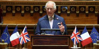 Историческая речь. Король Великобритании Чарльз впервые выступил перед Сенатом Франции