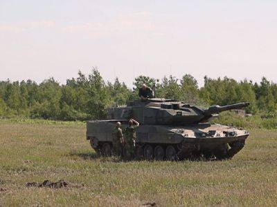 Шведские танки Stridsvagn 122 уже в Украине - ВС Швеции