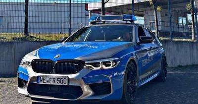 Для поимки особо быстрых преступников: BMW M5 превратили в полицейский автомобиль (фото)