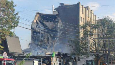 Ракетная атака на Черкассы: момент удара попал на видео