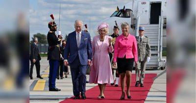 Король Чарльз III и его супруга Камилла прибыли с трехдневным визитом во Францию