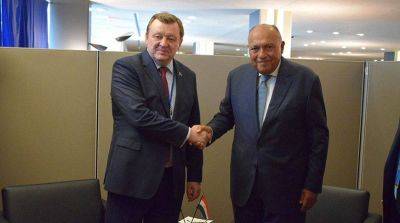 Беларусь и Египет намерены возобновить работу комиссии по торгово-экономическому сотрудничеству