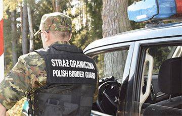 Нелегалы атаковали автомобиль польского патруля на границе