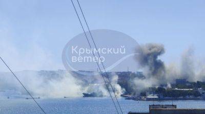 Оккупанты заявили об ударе по штабу Черноморского флота рф в Севастополе