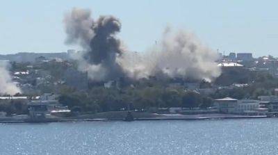 Удар по штабу Черноморского флота рф в Севастополе: фото и видео с места происшествия