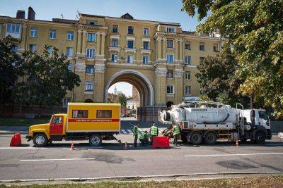 В Киевском районе объекты водоотведения готовят к отопительному сезону