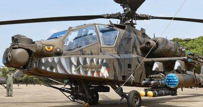 Тайваньские ударные вертолеты AH-64 выглядят самыми зловещими в мире (фото)