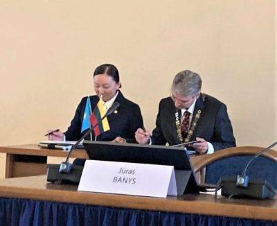 Академии наук Казахстана и Литвы подписали меморандум о сотрудничестве