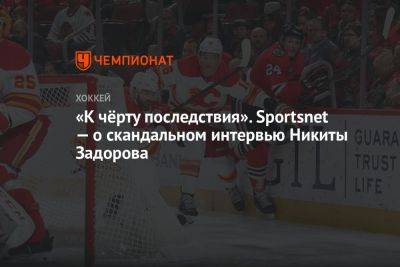 «К чёрту последствия». Sportsnet — о скандальном интервью Никиты Задорова