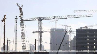 В январе-августе на строительные подрядные работы было затрачено более Br10 млрд