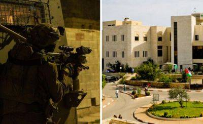 В палестинском университета у Рамаллы арестованы 8 террористов