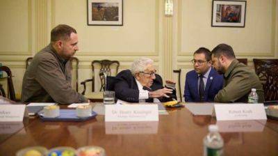 Зеленский в США встретился с Киссинджером: тот был против Украины в НАТО, но передумал