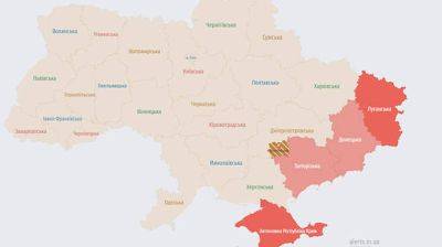 В Запорожской области тревога: угроза применения авиационного вооружения