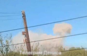 Под Луганском нанесен удар по заводу «Юность»: идет детонация, поднимается «гриб»