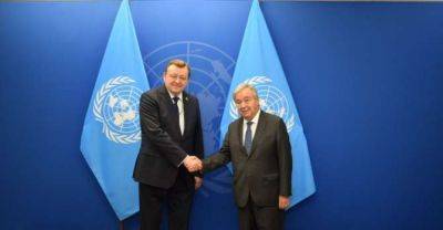 Belarusian foreign minister, UN secretary general discuss global, regional security