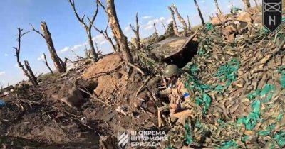 Бои за Андреевку: 3 ОШБр показала, как зашла на позиции оккупантов (видео)