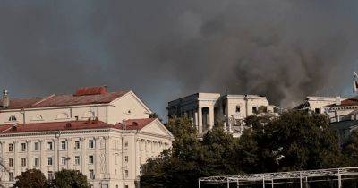 В Севастополе рядом со штабом Черноморского флота прозвучали новые взрывы, — соцсети (фото)