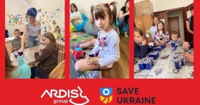 Молочные вкусности для души: Ardis Group передали йогурты для "Save Ukraine"