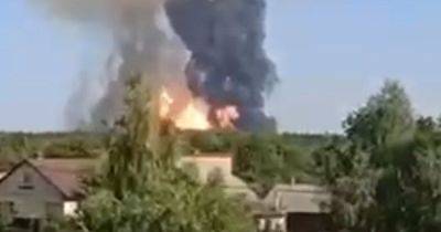 В Полтавской области прогремел мощный взрыв: горит газопровод - видео
