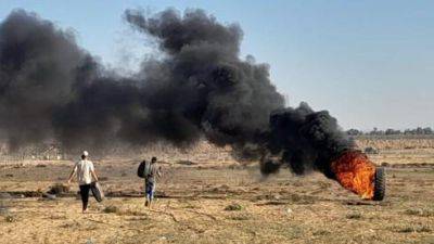 Огненный террор: возобновились беспорядки на границе Газы