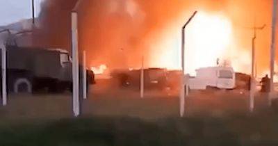 На складе с топливом в Нагорном Карабахе произошел взрыв: 200 человек ранены (фото, видео)