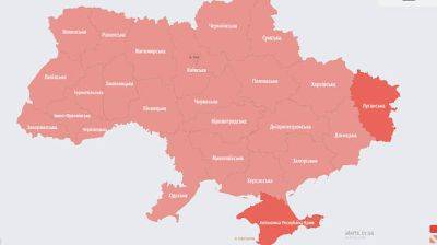 По всей Украине во второй раз за день объявлена тревога: МиГ в воздухе