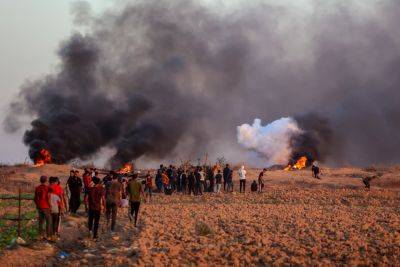 Боевики из Газы проникли на израильскую территорию и подожгли пост наблюдения