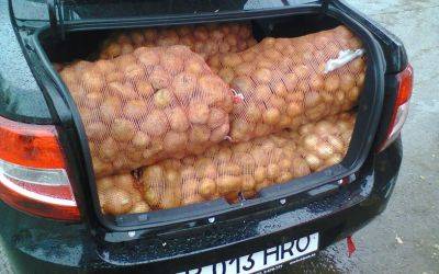 Не повторяйте эту ошибку: как правильно возить мешки с картошкой в автомобиле - hyser.com.ua - Украина