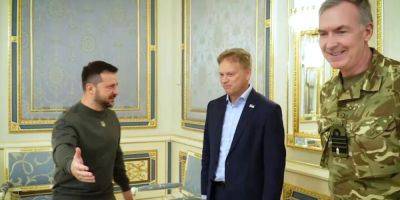 Зеленский встретился в Киеве с новым министром обороны Великобритании