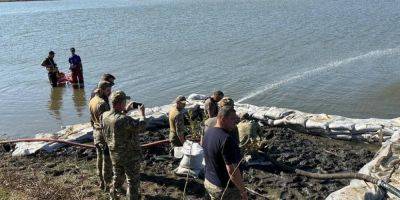 В Молдове возле озера нашли обломки ракеты: компонент со взрывчаткой может находиться на дне водоема — фото