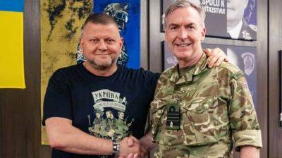 Залужный попросил у главы Штаба обороны Британии усилить украинскую ПВО