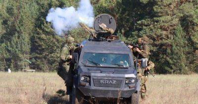 В Беларуси появились захваченные украинские броневики КрАЗ Cobra (фото)