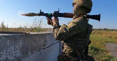 Тренировка выстрелов из РПГ: Ингулецкая бригада ВСУ показала видео учений