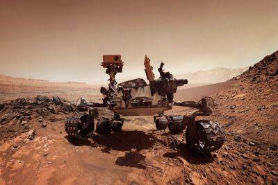 Марсоход NASA заснял «пыльного дьявола»