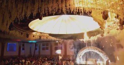 Пожар на свадьбе в Ираке: жених и невеста рассказали, сколько близких погибло в огне (видео)