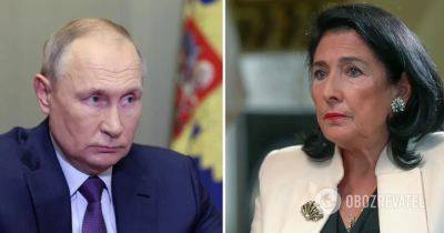 Саломе Зурабишвили заявила, что РФ нападет на Грузию и Балтию, если Украина не выстоит