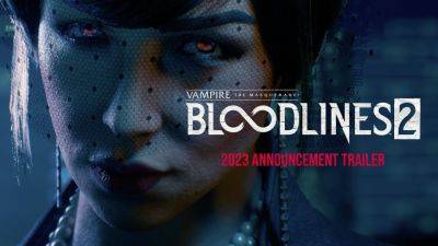 Трейлер Vampire: the Masquerade — Bloodlines 2 — многострадальная вампирская RPG теперь запланирована на осень 2024 года