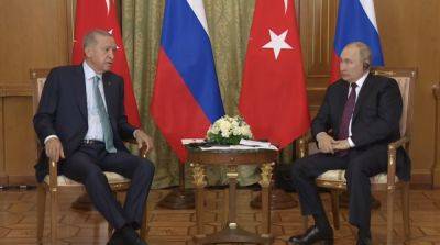 Путин на встрече с Эрдоганом заявил, что рф готова к переговорам по зерновой сделке
